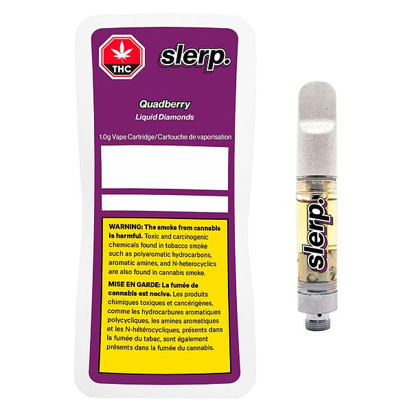 slerp. - Quad Berry Liquid Diamond Vape 510 Thread Cartridge image 4