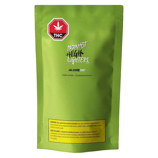 BOXHOT Highlighters - Alien Og All In One Disposable Pen image 2