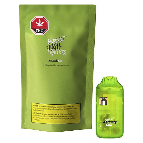 BOXHOT Highlighters - Alien Og All In One Disposable Pen image 4