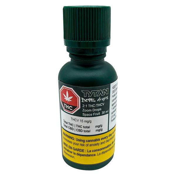 TYTAN Dope Drops - 2:1 THC:THCV Zoom Drops - Space Fruit image 1