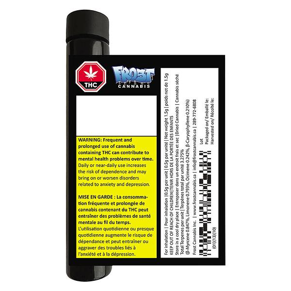 Frost Cannabis - Candy Bones Pre-Roll image 3