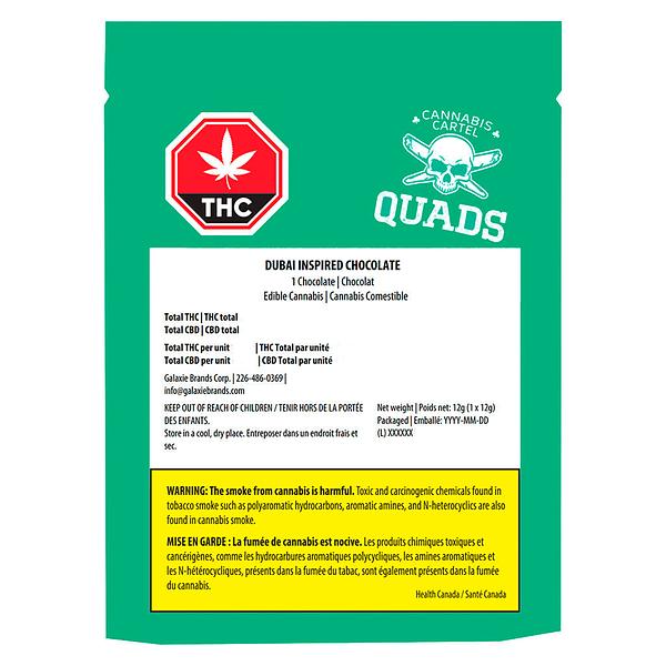 Cannabis Cartel Quads - Dubai Chocolate Infused image 2