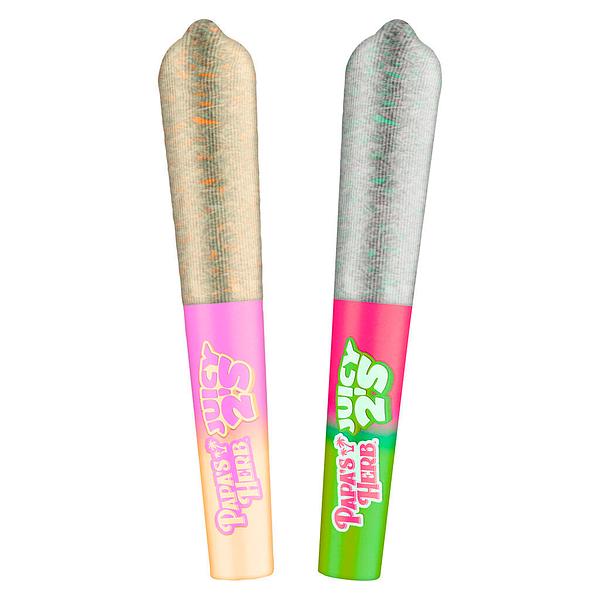 Papa's Herb - Juicy Two’s-Watermelon Sugr Hi & Blackberry Lemonade Infused Pre-Rolls image 1