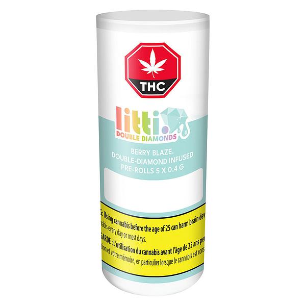 LITTI. - Berry Blaze Double Diamond Infused Pre-Roll image 2