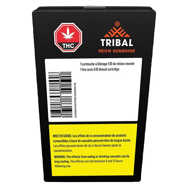 Tribal - Neon Sunshine Live Resin 510 Thread Cartridge image 2
