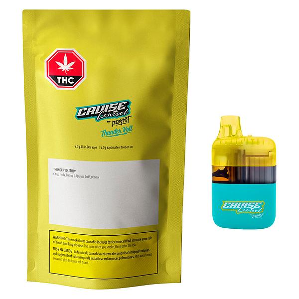 BOXHOT Cruise Control - Thunder Volt THCV AIO Vape image 4