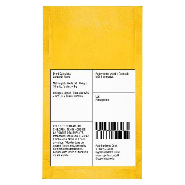 Super Toast - Animal Mintz Slims Pre Roll image 4