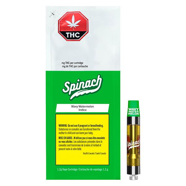 Spinach - Wavy Watermelon Vape 510 Thread Cartridge image 3