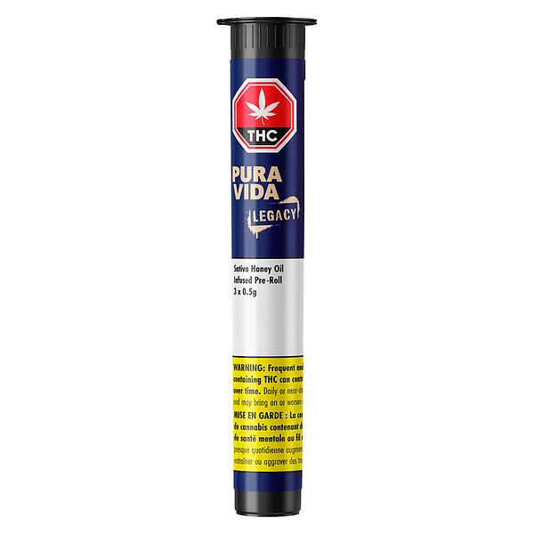 Pura Vida - Sativa Honey Oil Infused Pre-Roll image 2