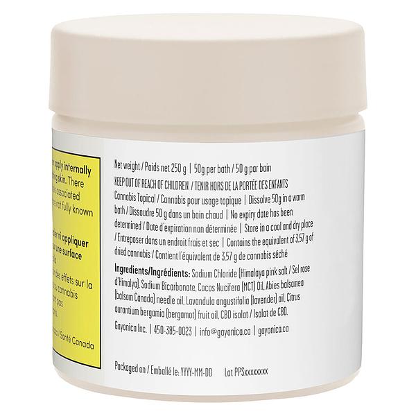 Jublee Skin - CBD Bath Salts Flowers & Fir image 3