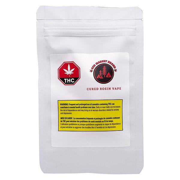 Red Market Brand - Cured Rosin 510 Thread Cartridge image 2