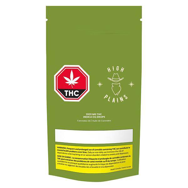 High Plains - 1000mg THC Indica Oil Drops image 3