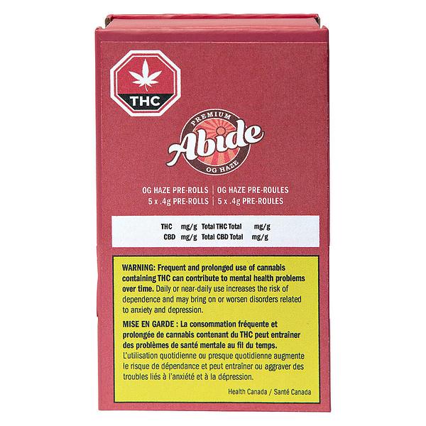 Abide - OG Haze Pre-Roll image 2