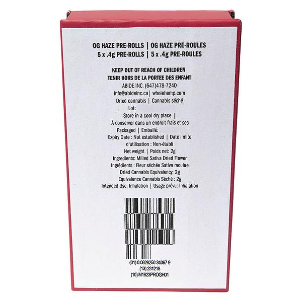 Abide - OG Haze Pre-Roll image 4