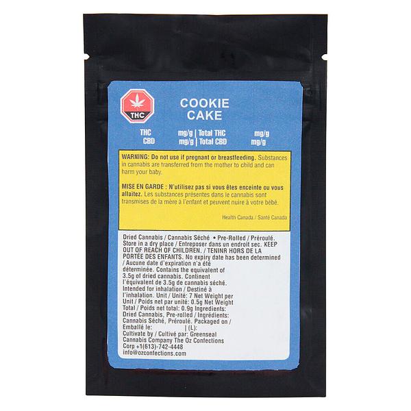 The OZ Confections Corp. - Cookie Cake Pre-Roll image 2