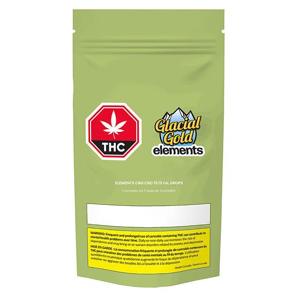 Glacial Gold - Elements CBG:CBD 15:15 Oil Drop image 2