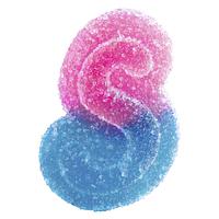 SOURZ by Spinach - Fully Blasted Blue Raspberry Watermelon Soft Chews