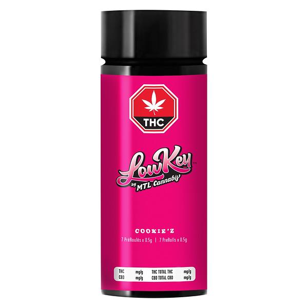 LowKey by MTL Cannabis - Cookie'z Pre Roll image 2