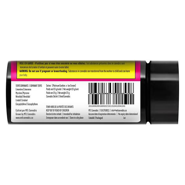 LowKey by MTL Cannabis - Cookie'z Pre Roll image 3