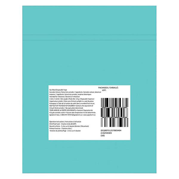 OP - Gas Mask Disposable Vape image 3