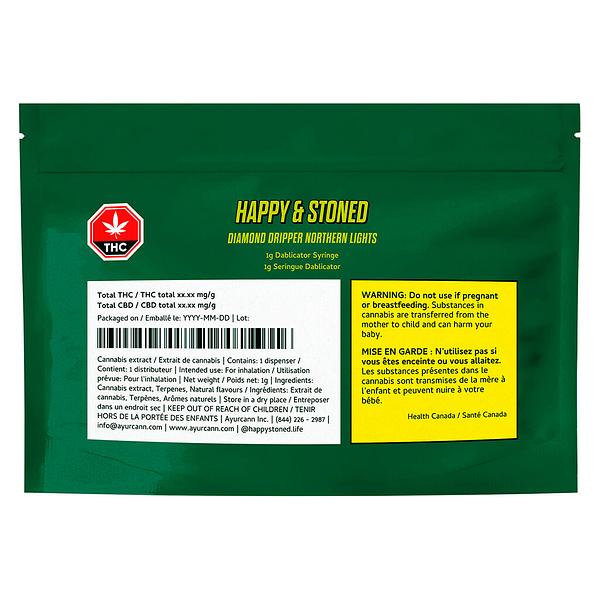 Happy & Stoned - Diamond Dripper Northern Lights image 2