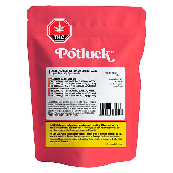 Potluck - Sunrise To Sunset Dual Chamber Vape image 2