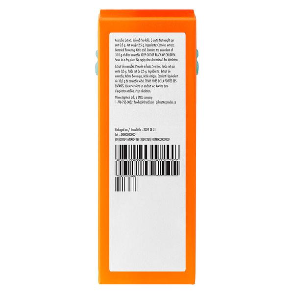 Palmetto - Peach Sour Squad Infused Pals Pre Roll image 3