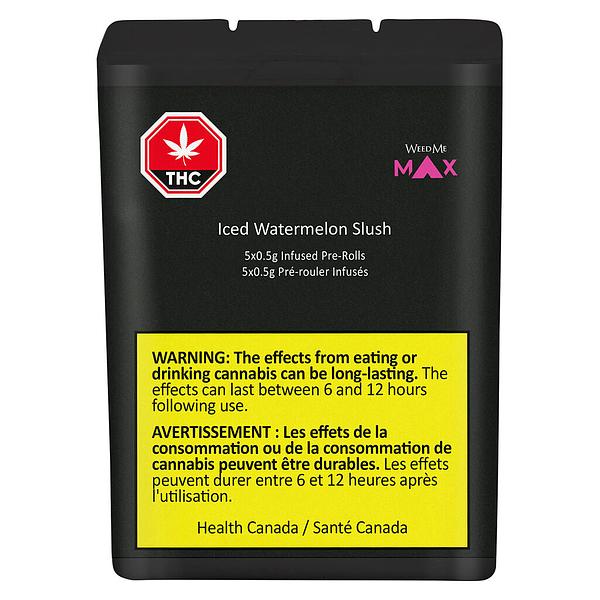 Weed Me Max - Iced Watermelon Infused Pre Roll image 2