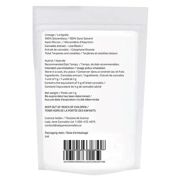 Sauce Rosin Labs - Live Rosin Seasonal Gas Pack image 3