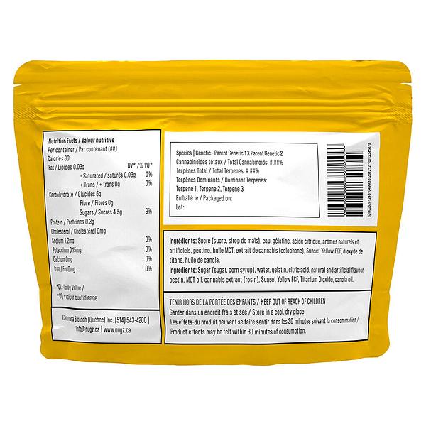 Nugz Munchies - Guava Jam Rosinaut Hash Rosin Gummy image 3