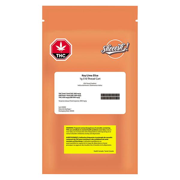 Sheeesh! - Key Lime Slice 510 Thread Cartridge image 2