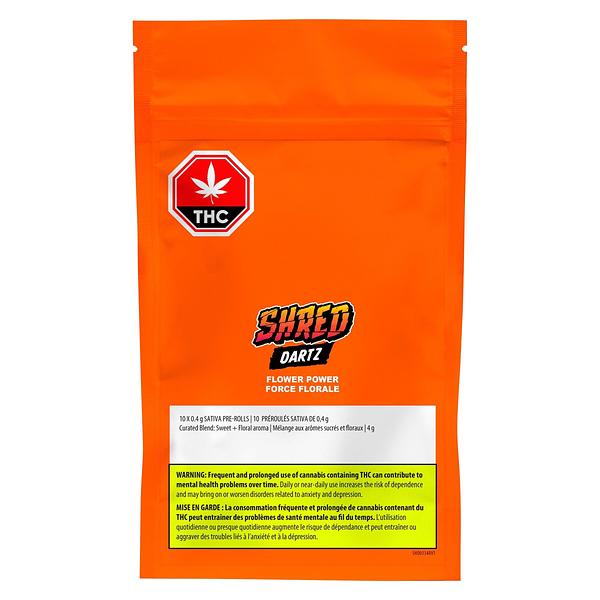 SHRED - Flower Power Dartz Pre-Roll image 2