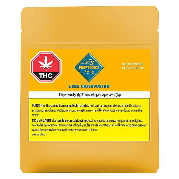 Riptides - Lime Cranfusion 510 Thread Cartridge image 2