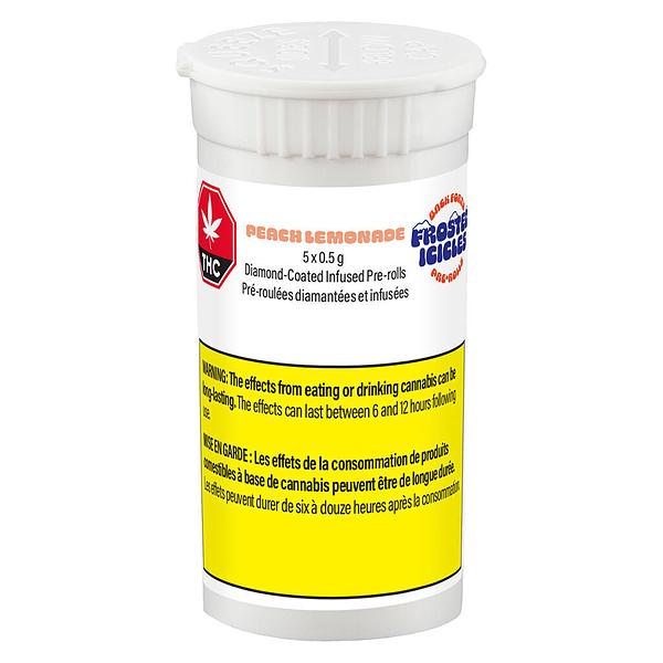 Back Forty - Frosted Icicles Infused Pre-Roll - Peach Lemonade image 2