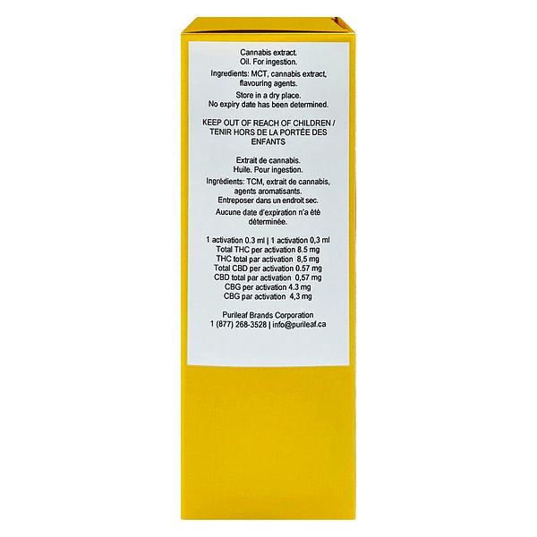 TYTAN Dope Drops - 2:1 THC:CBG Groove Drops - Citrus image 3