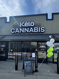 Kelo Cannabis - Pitt Meadows store front