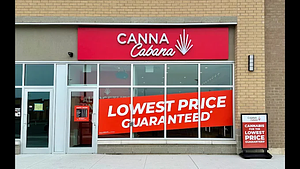 Canna Cabana - Appleby Line store front