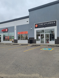 Fire & Flower Cannabis Co. - Strathmore Pine Centre store front