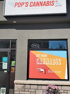 Pop's Cannabis Co. - Mount Forest store front