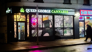 Queen George Cannabis - Caroline Street store front