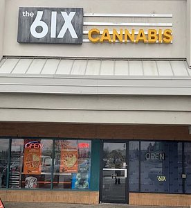 The 6ix Cannabis - Ajax store front