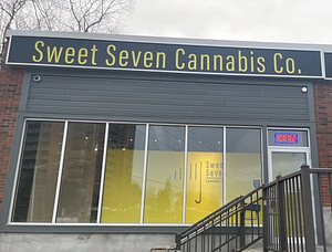 Sweet Seven Cannabis Co store front