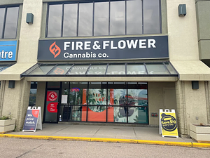 Fire & Flower Cannabis Co. - Edmonton White Oaks store front