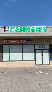 KJ's Best Cannabis - Terrace store front