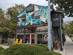Upstairs Cannabis store front