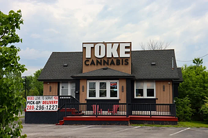 Toke Cannabis - Niagara store front