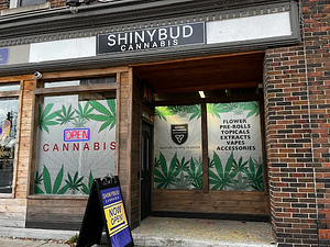 Shinybud Cannabis Co - Gananoque store front