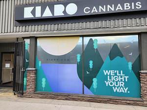 Kiaro Weed - Downtown Kelowna store front