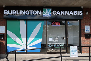 Burlington Cannabis Co. store front
