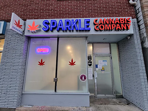 Sparkle Cannabis Company - Hamilton store front